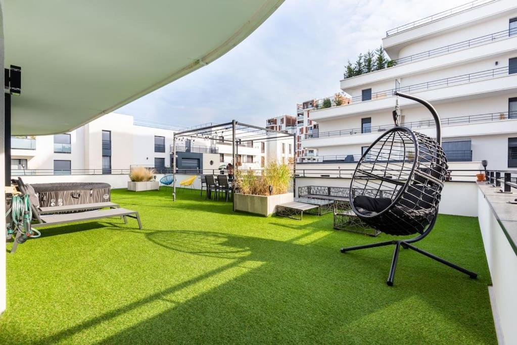 Residence Abraham - Guest Room 1 Ladefense U-Arena #Terasse #Fibre #Netflix Colombes  Exterior photo