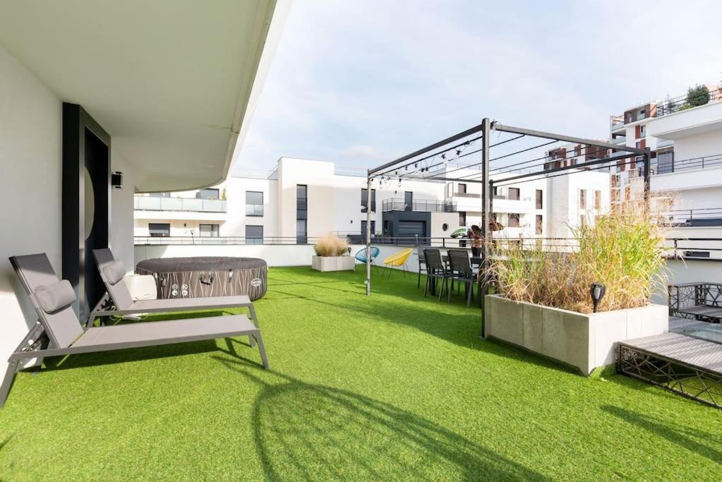 Residence Abraham - Guest Room 1 Ladefense U-Arena #Terasse #Fibre #Netflix Colombes  Exterior photo